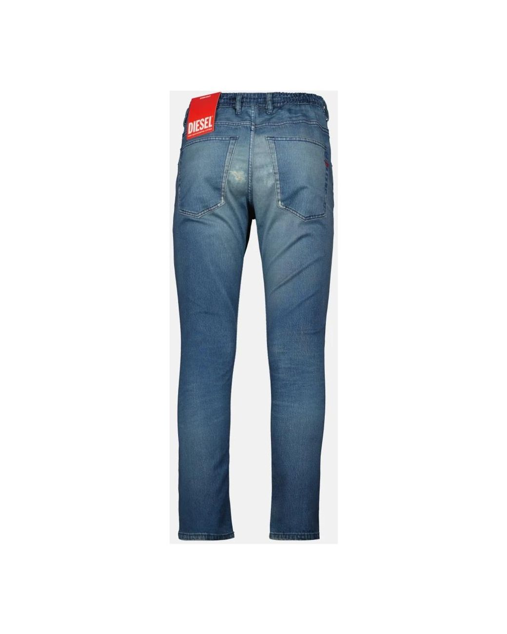 DIESEL Blue Slim Fit Jeans for men