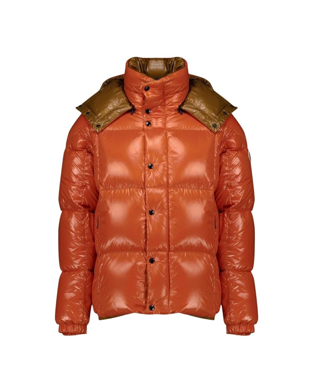 Moncler Orange Winter Jackets for men