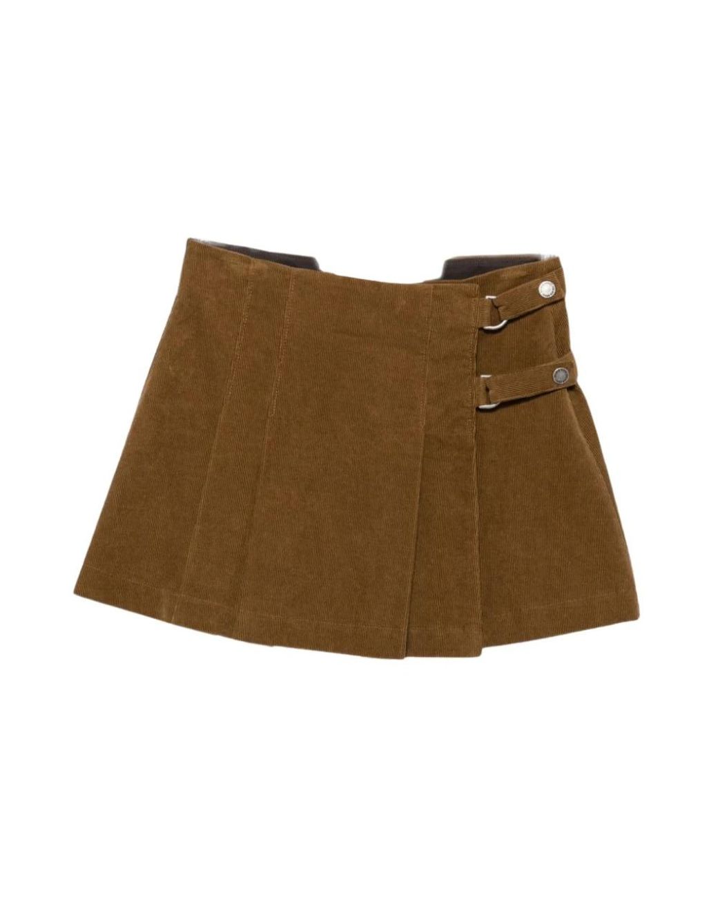 Golden Goose Deluxe Brand Brown Short Skirts