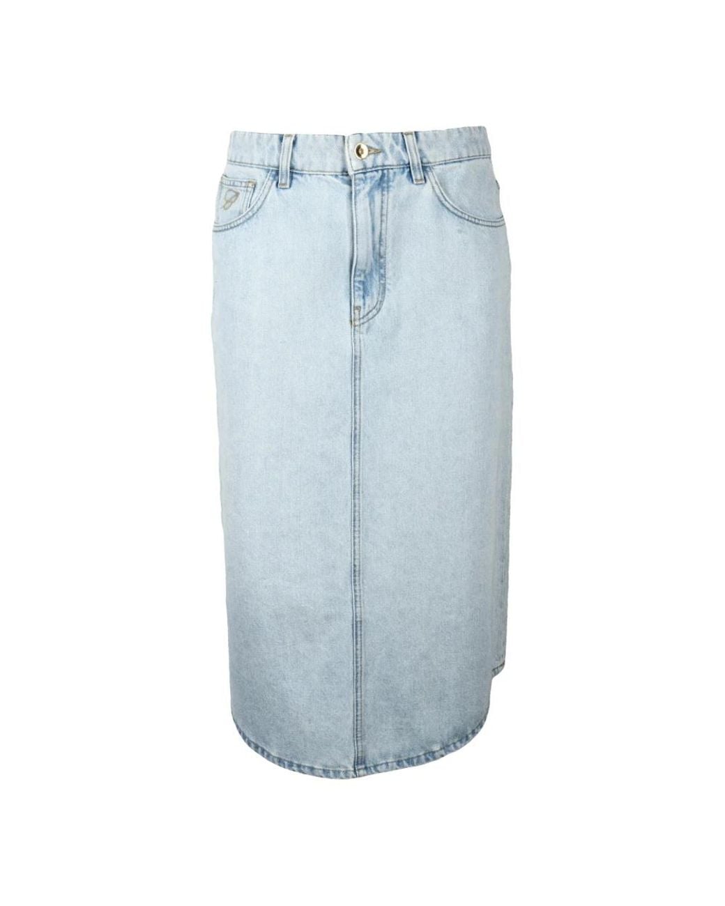 Blumarine Blue Denim Skirts