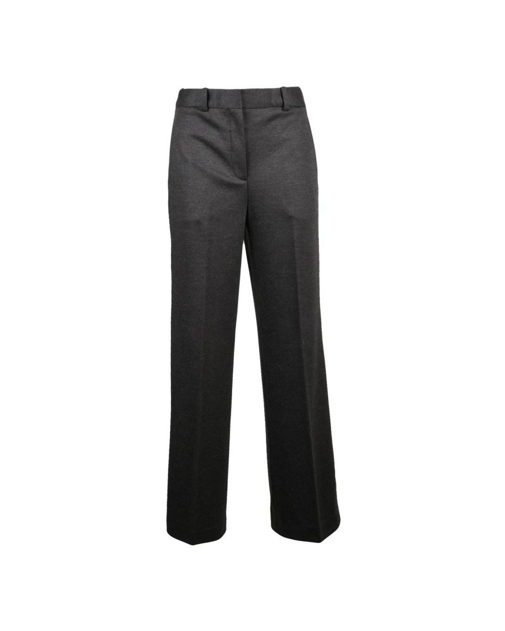 Circolo 1901 Gray Wide Trousers