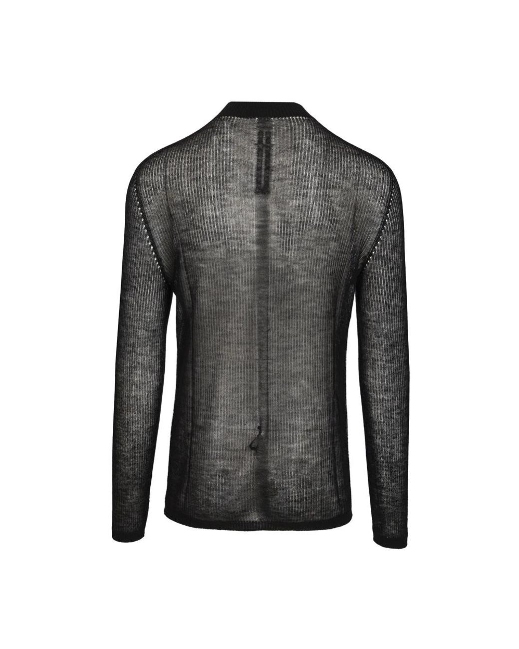 Rick Owens Black Cashmere Knitwear for men