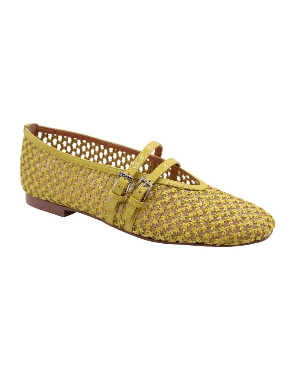 Bibi Lou Yellow Ballerina Shoes