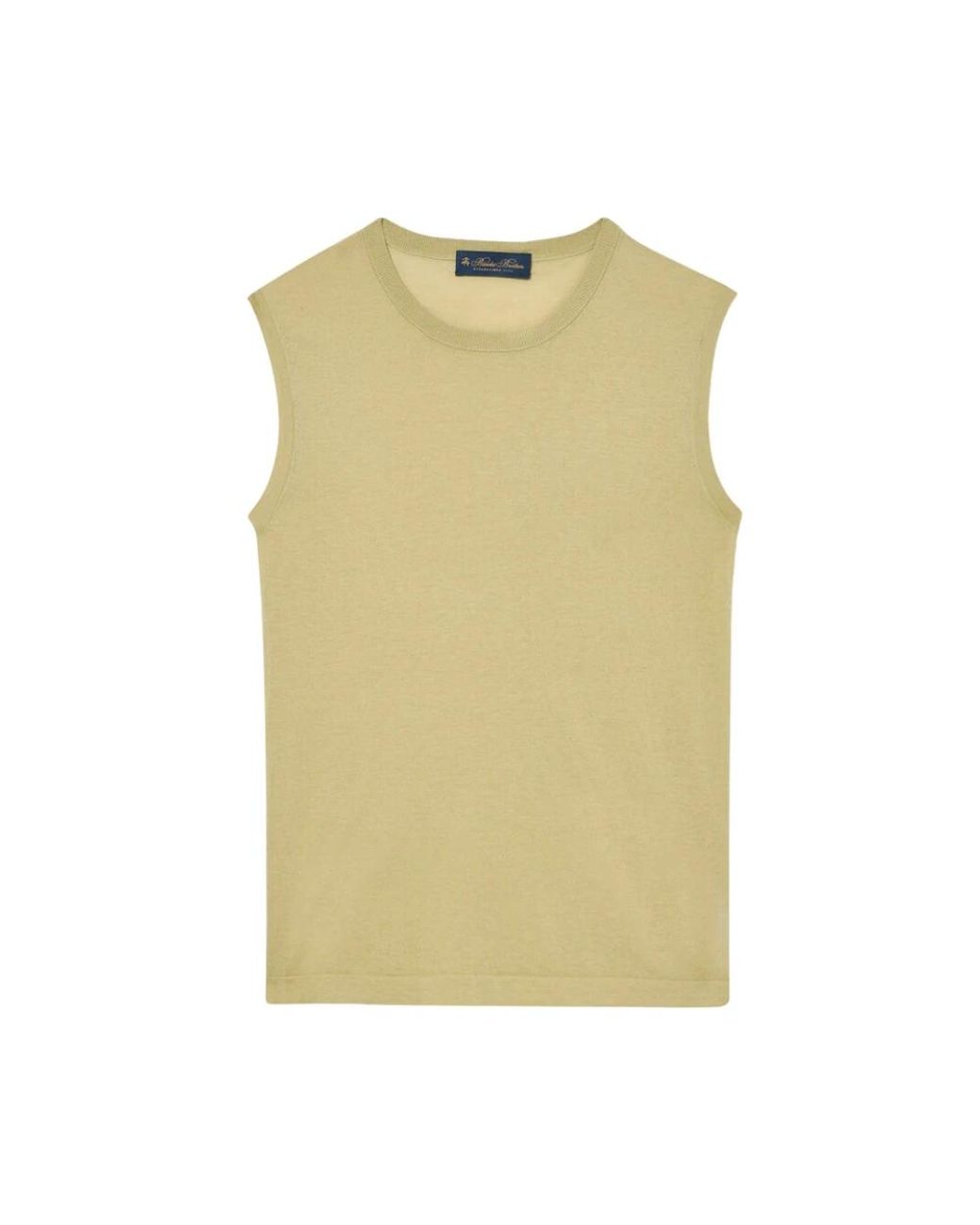 Brooks Brothers Natural Sleeveless Tops