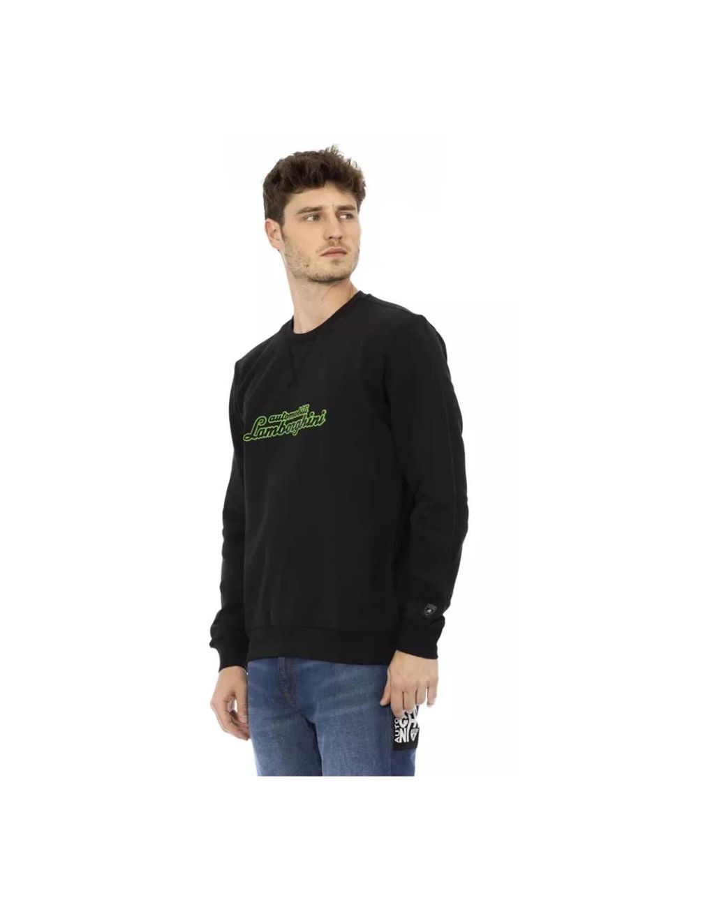 Automobili Lamborghini Black Sweatshirts for men