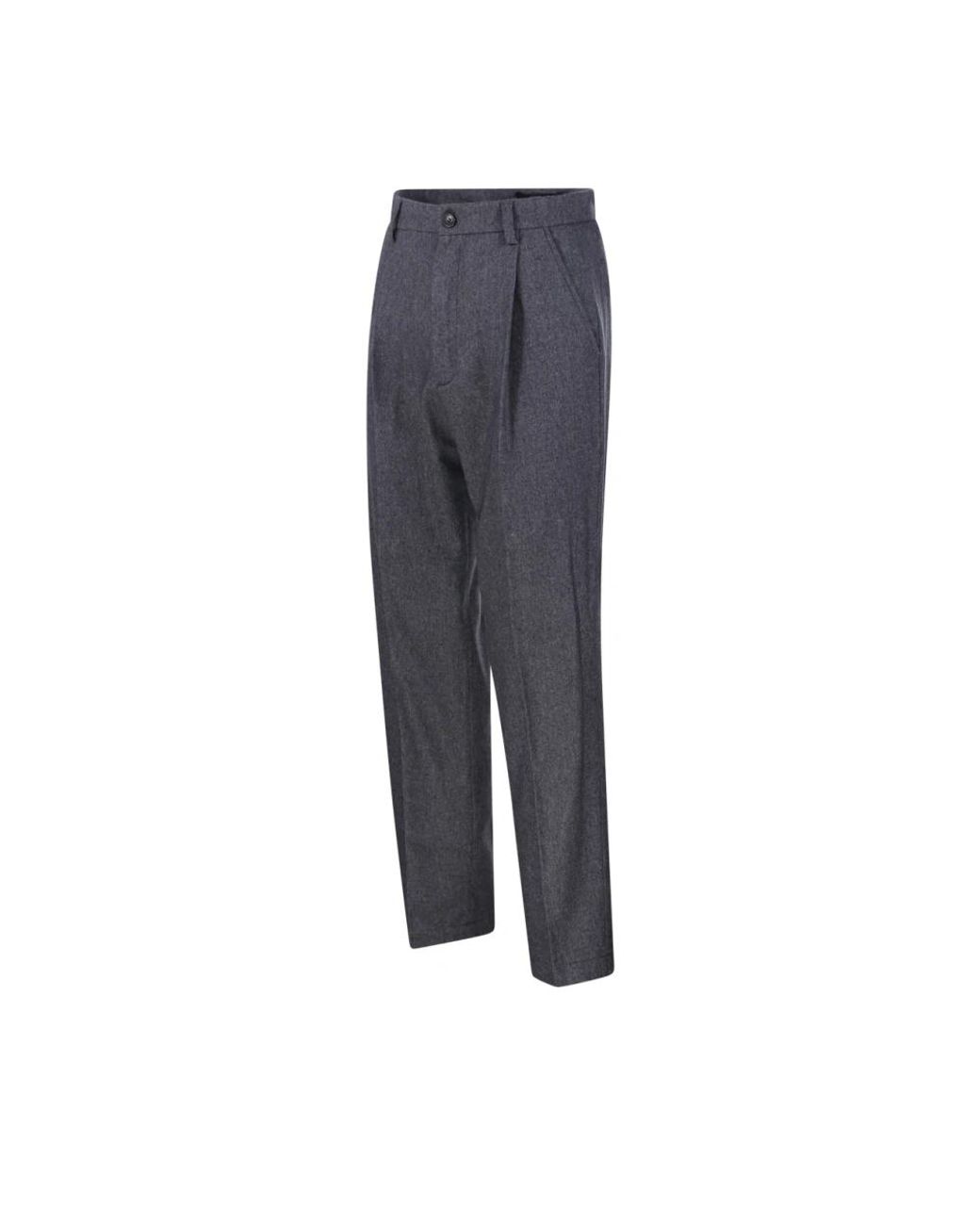 Department 5 Blue Suit Trousers for men