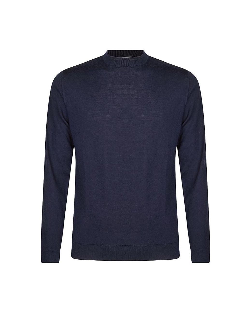 Eleventy Blue Round-Neck Knitwear for men