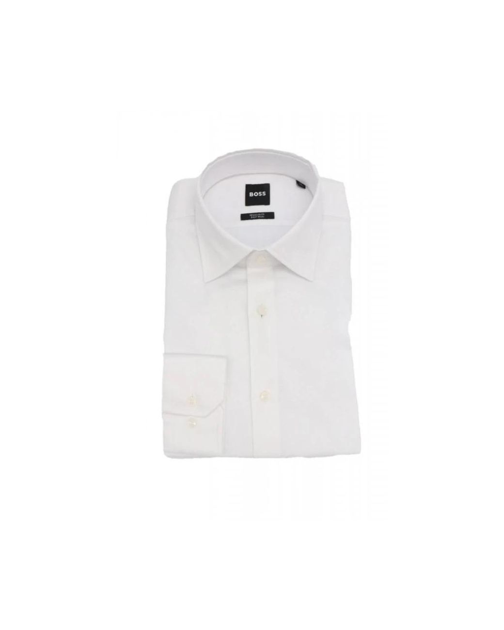 Boss White Formal Shirts for men