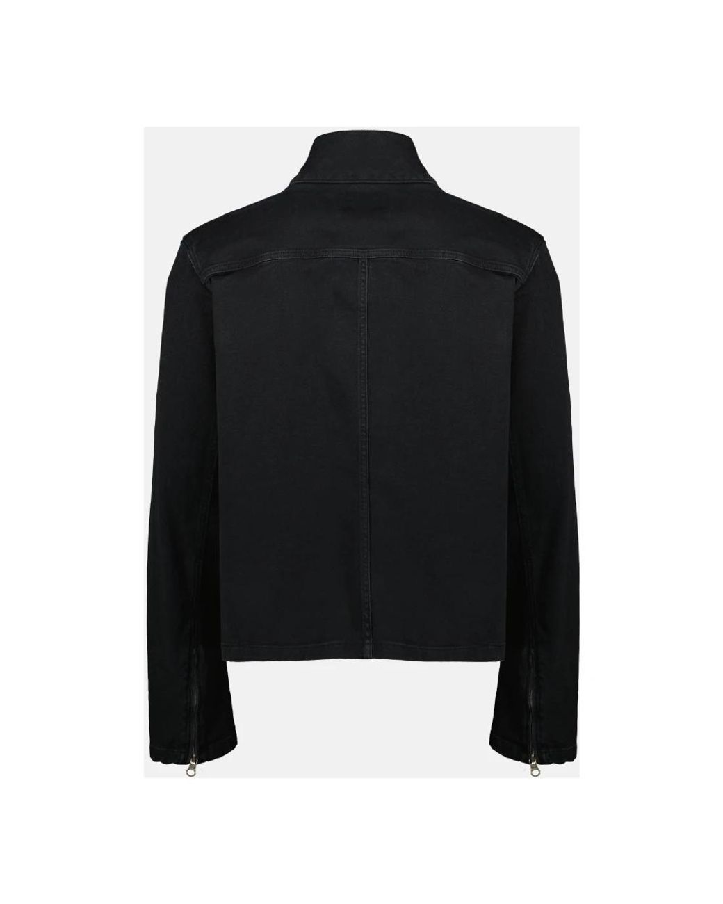 Courreges Black Denim Jackets for men