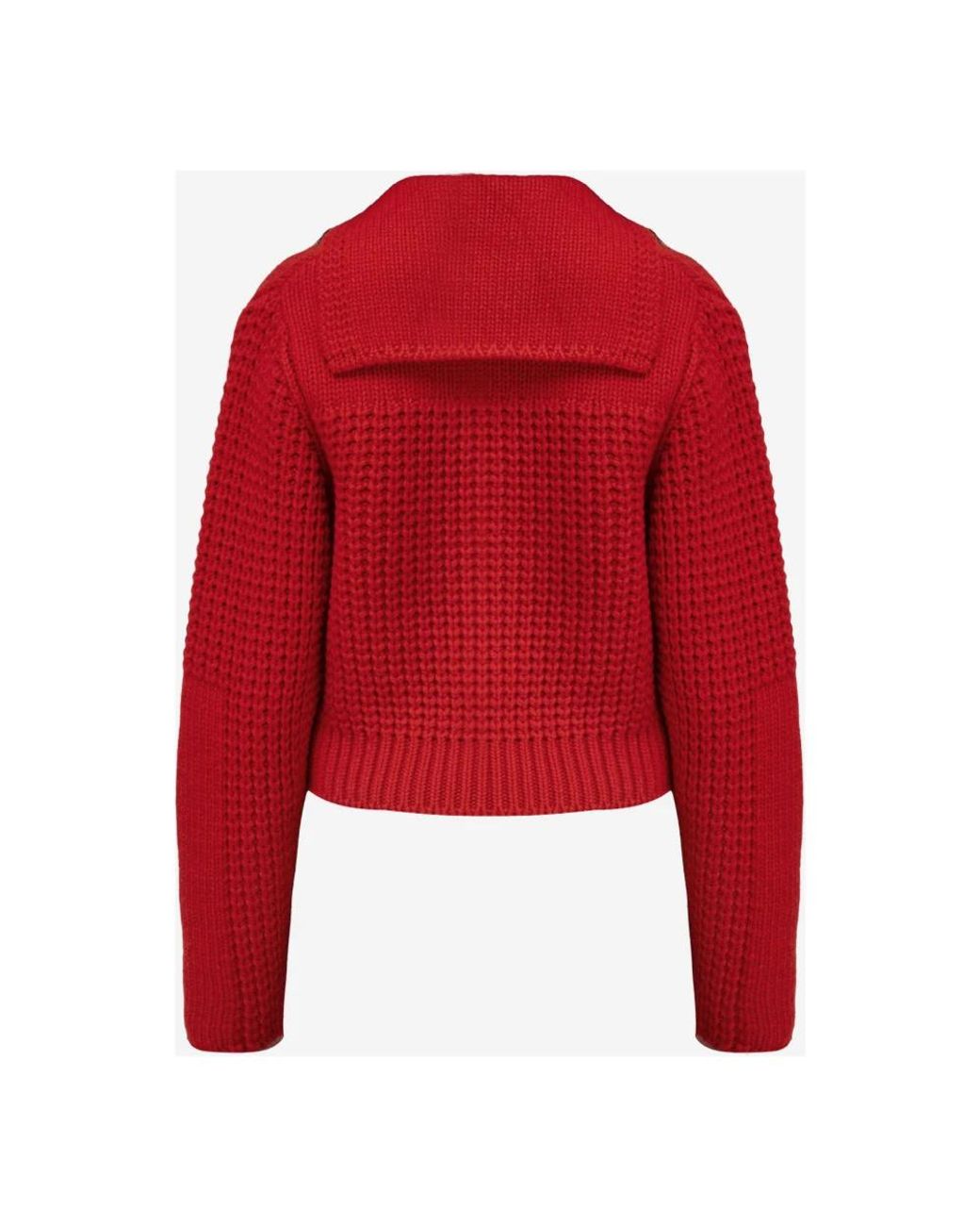 Ferragamo Red Cardigans