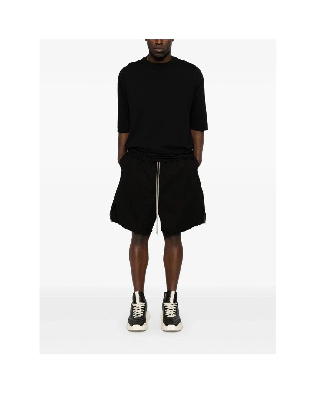 Rick Owens Black Casual Shorts for men