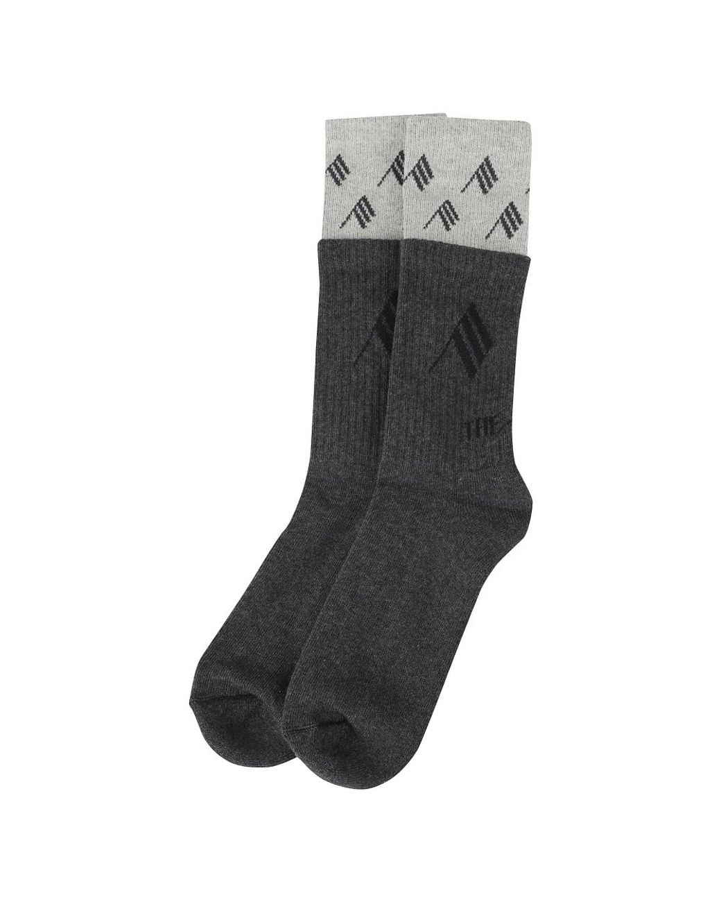 The Attico Gray Socks