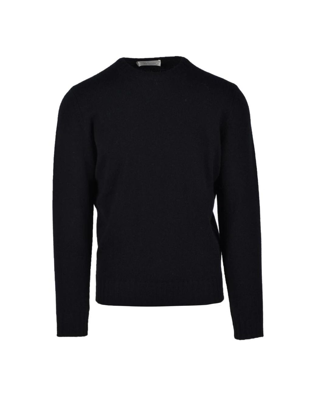 FILIPPO DE LAURENTIIS Blue Round-Neck Knitwear for men