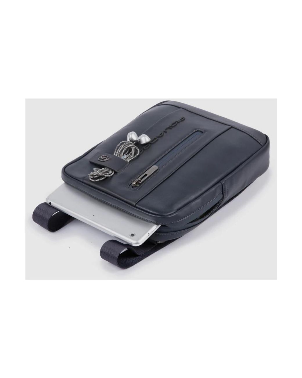 Piquadro Black Cross Body Messenger for men