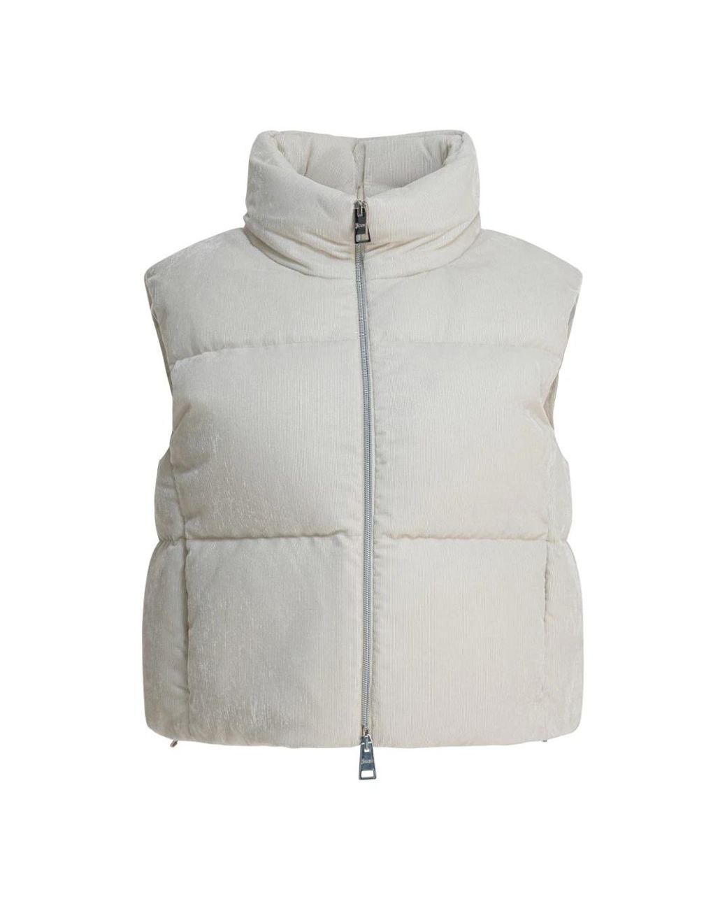 Herno Jassen ,Polyester Resort Vest in het Gray