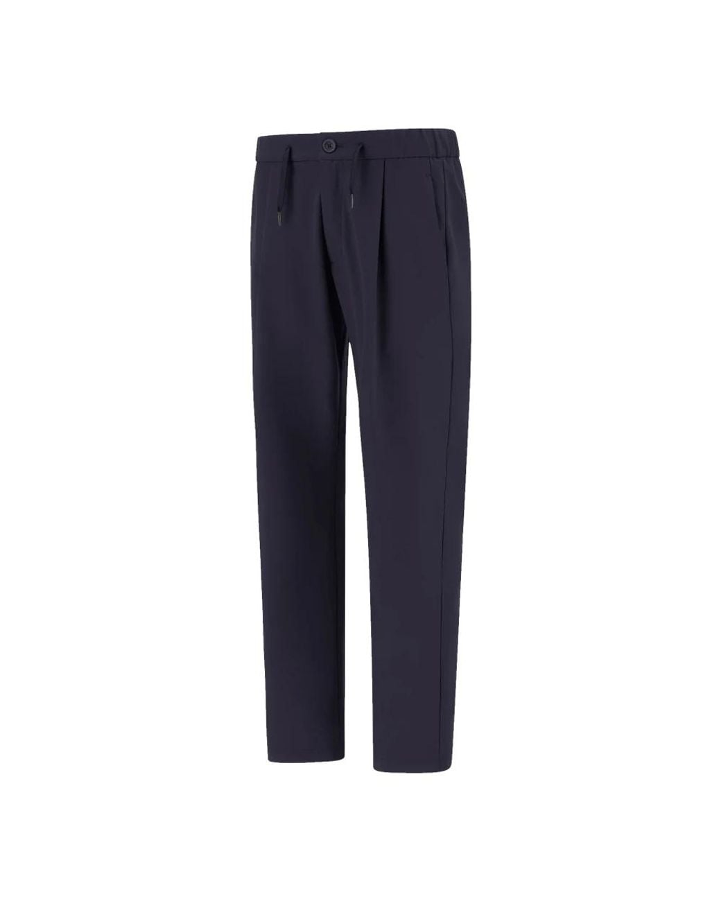 Herno Blue Slim-Fit Trousers for men