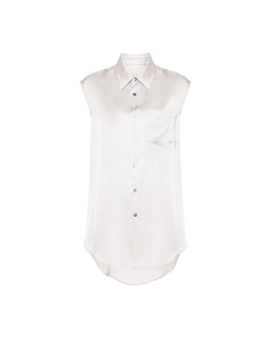 MM6 by Maison Margiela White Shirts