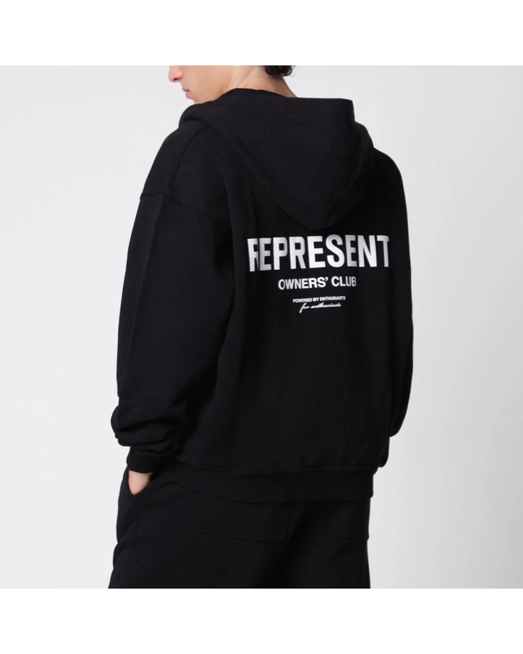 Zip-Throughs Represent pour homme en coloris Black