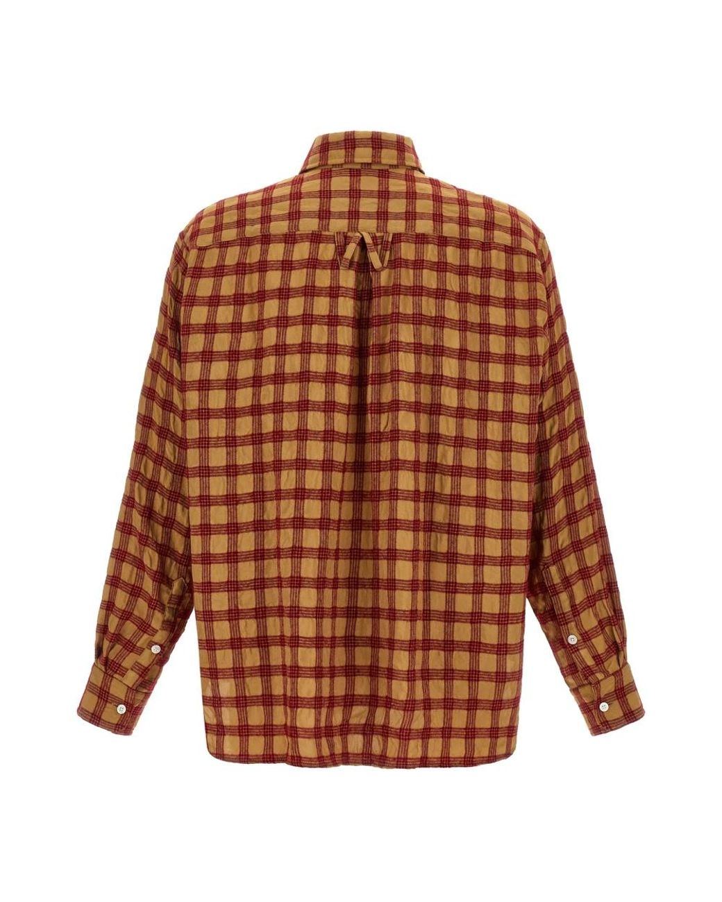 Willy Chavarria Brown Casual Shirts for men