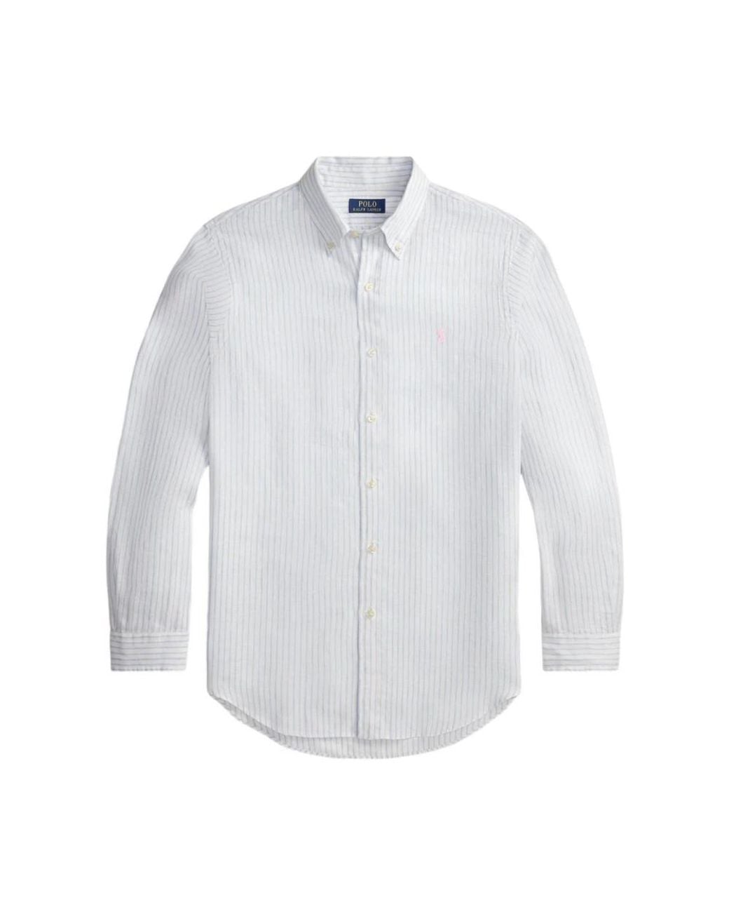 Polo Ralph Lauren White Formal Shirts for men