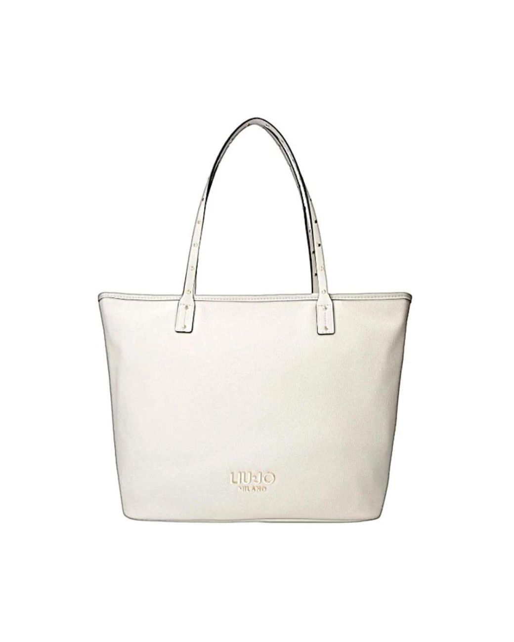 Liu Jo White Shopping Bags