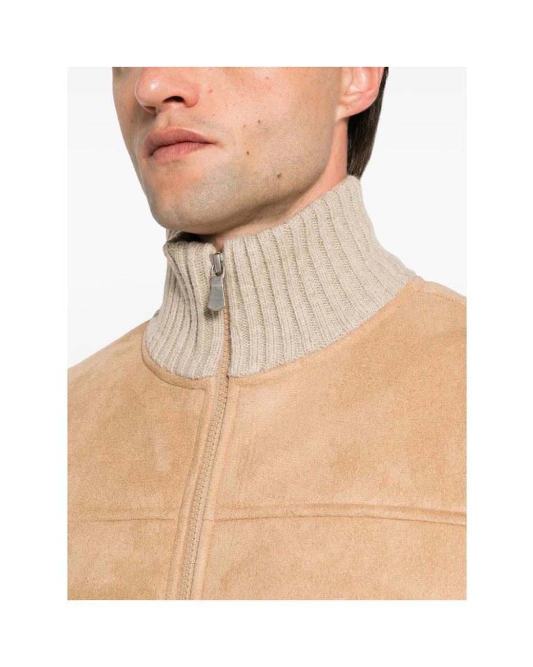 Gran Sasso Natural Bomber Jackets for men