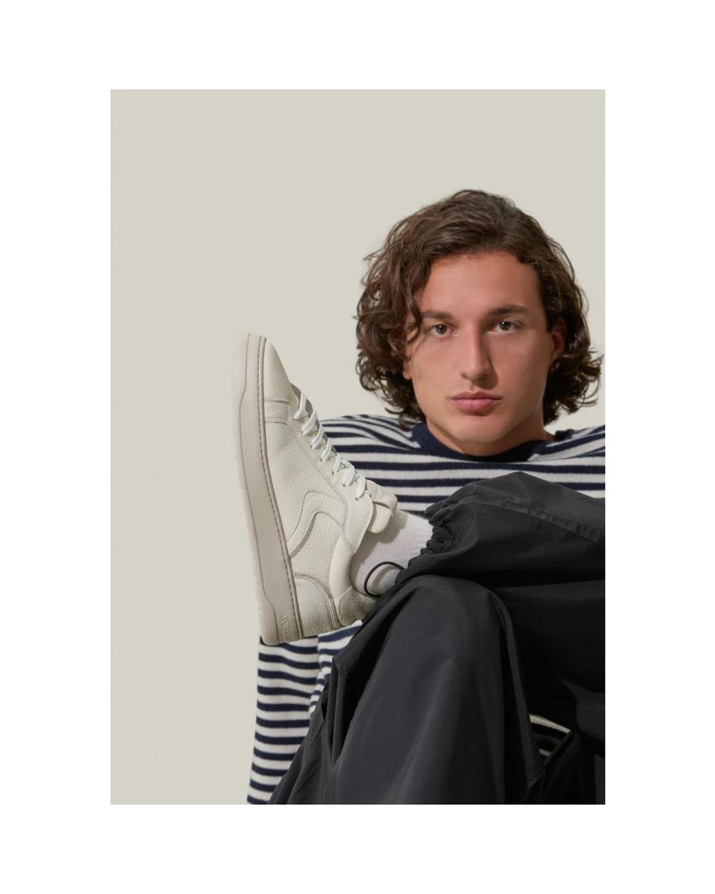 Voile Blanche White Sneakers for men