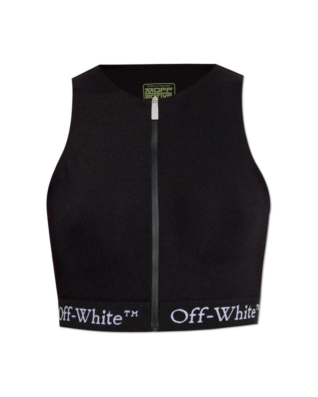 Off-White c/o Virgil Abloh Black Sleeveless Tops