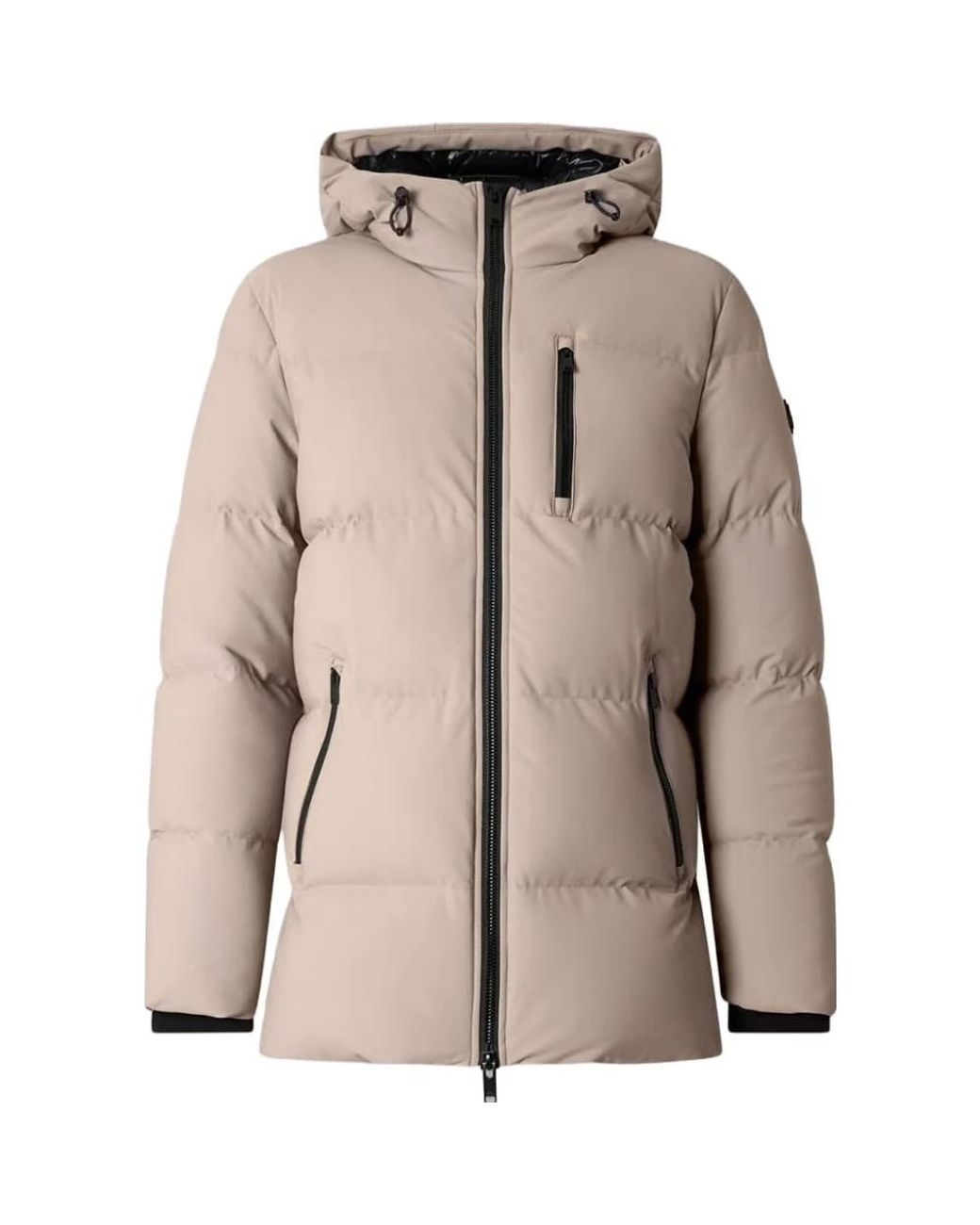 Down Jackets di Moose Knuckles in Natural da Uomo