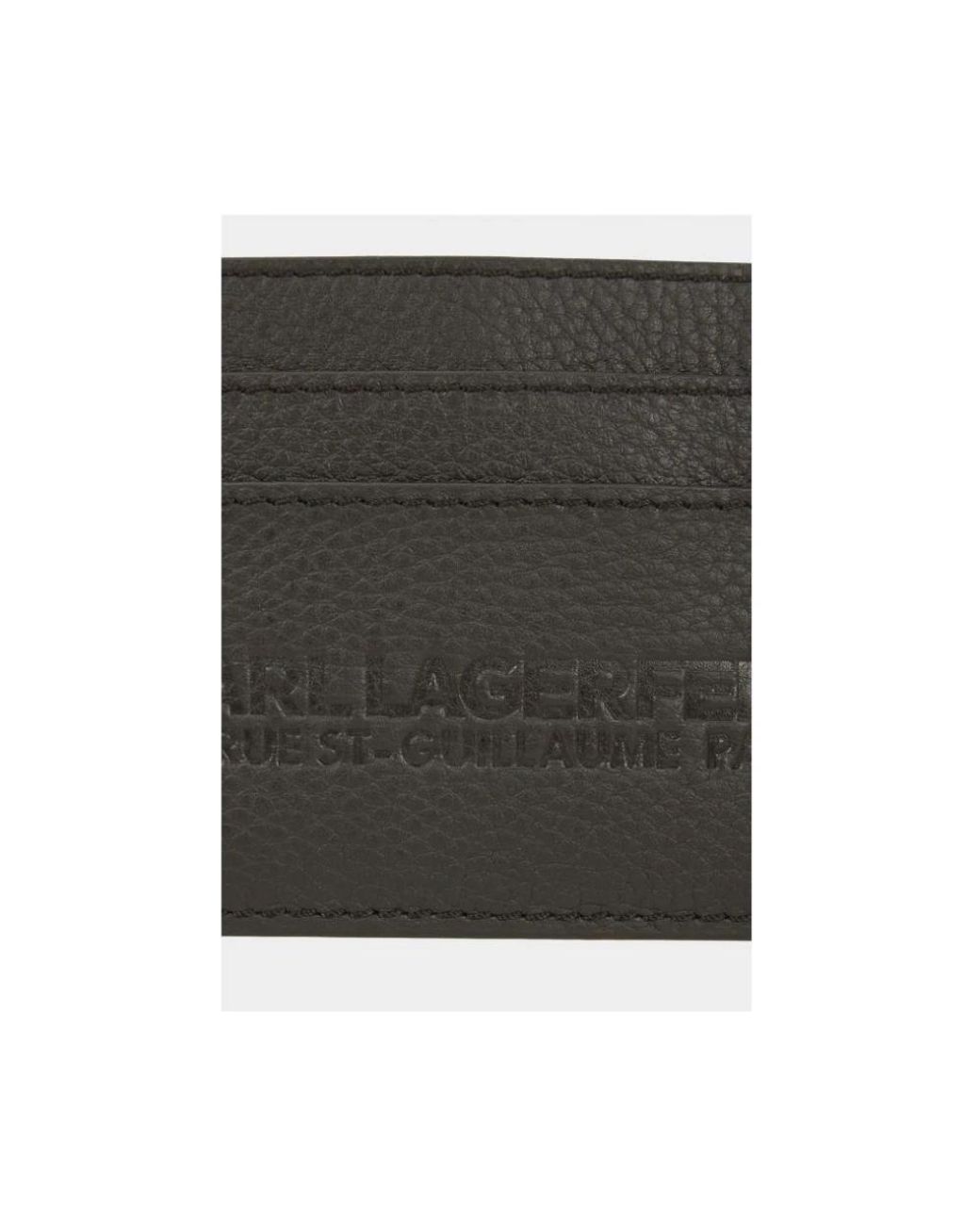 Karl Lagerfeld Black Wallets & Cardholders for men