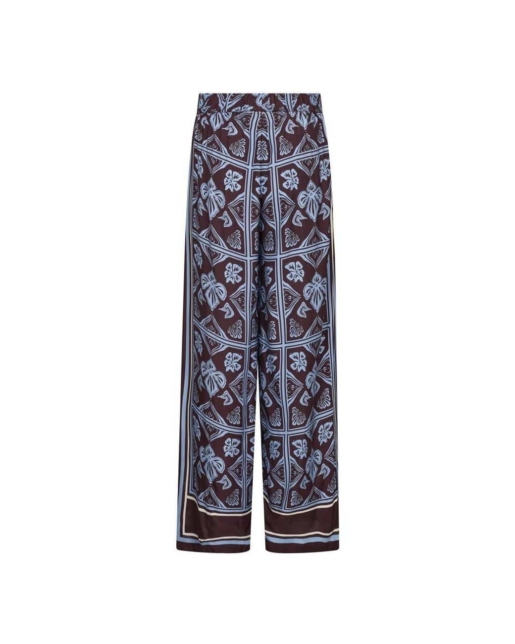 Mos Mosh Blue Wide Trousers