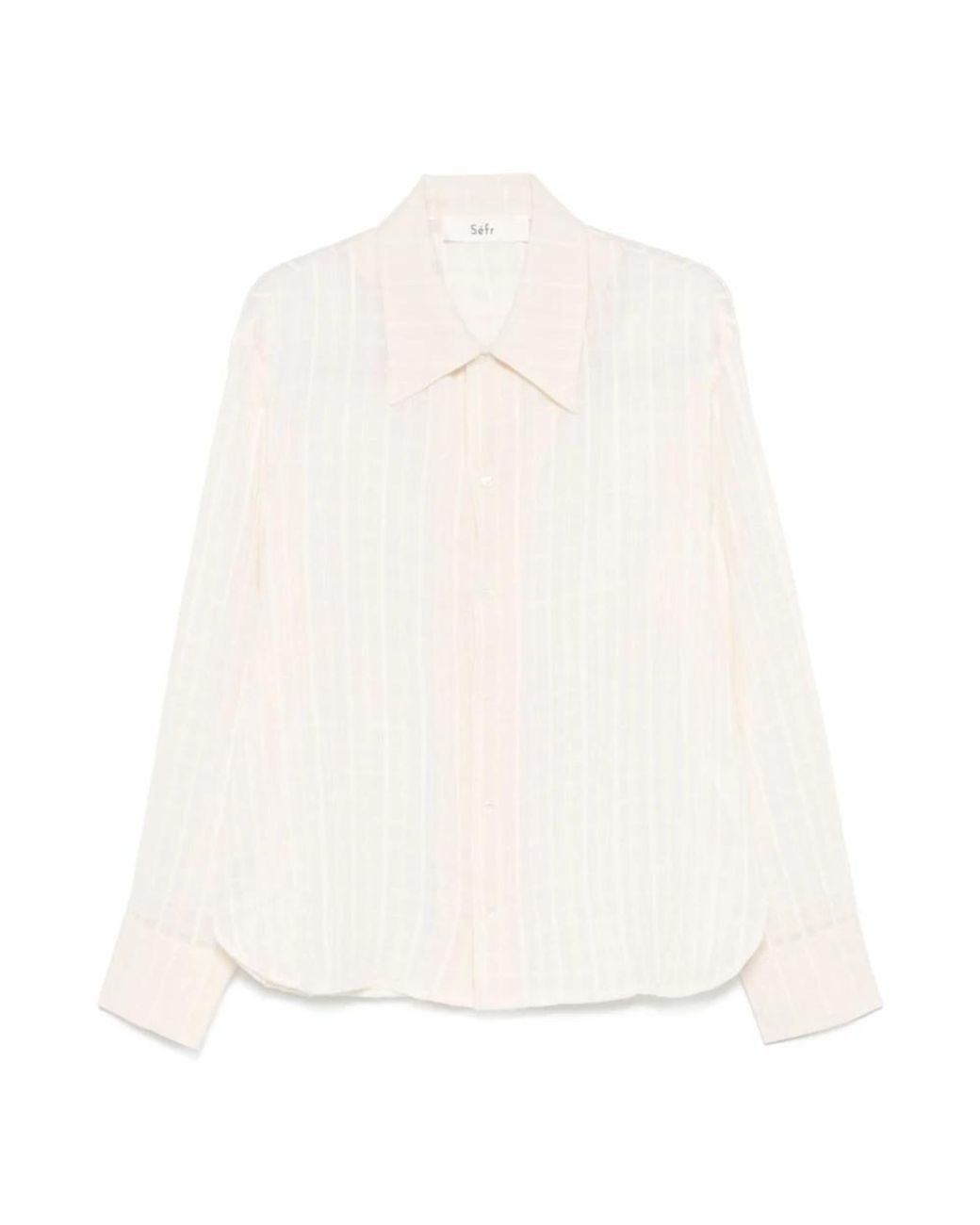 Séfr White Casual Shirts for men