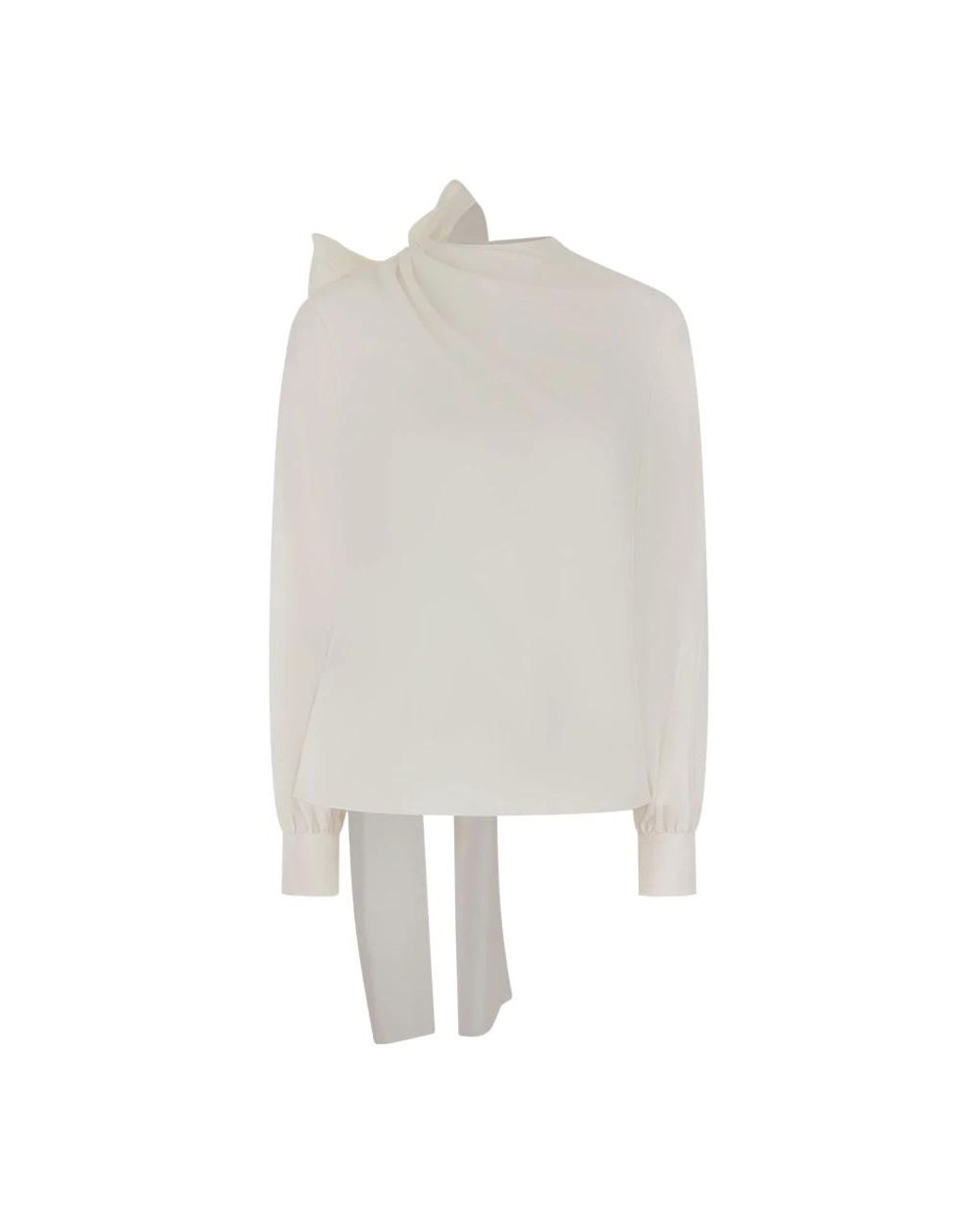 McQueen White Blusen