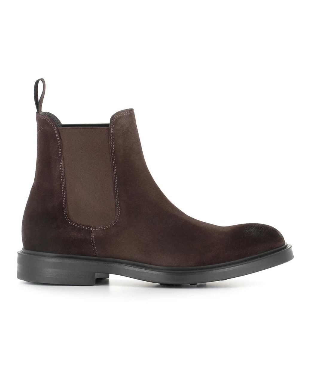 Green George Brown Chelsea Boots for men