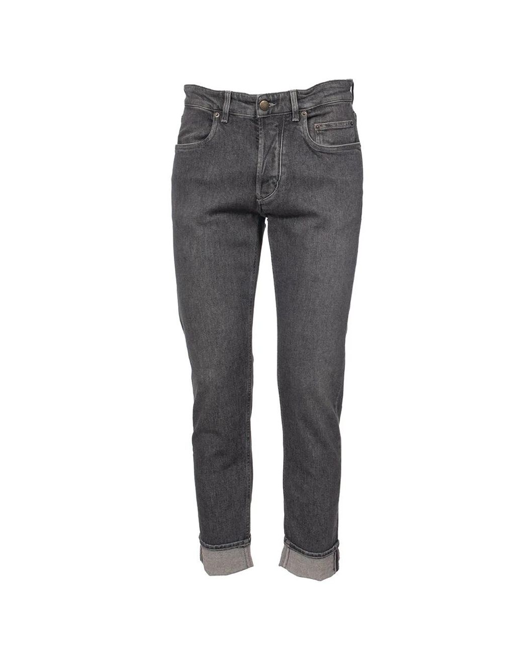 Siviglia Gray Slim Fit Jeans for men