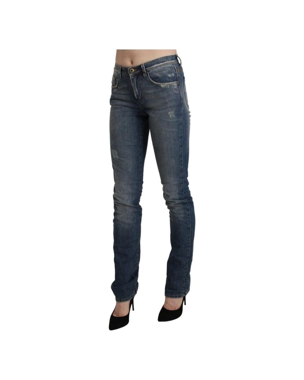 Ermanno Scervino Blue Slim Fit Jeans