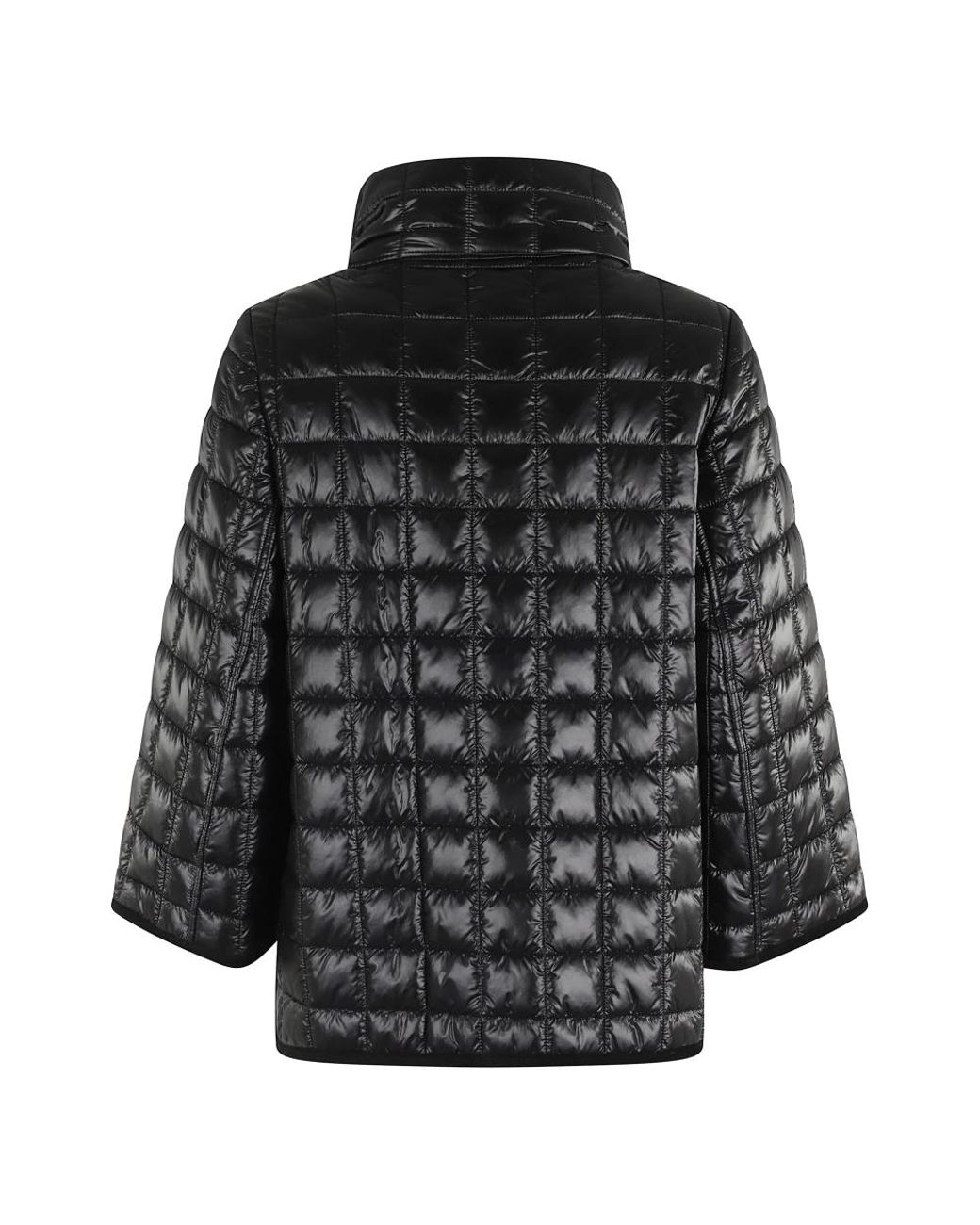 Fay Jassen ,Zwart ,Gewatteerde Zwarte Jas Met Lange Mouwen in het Black