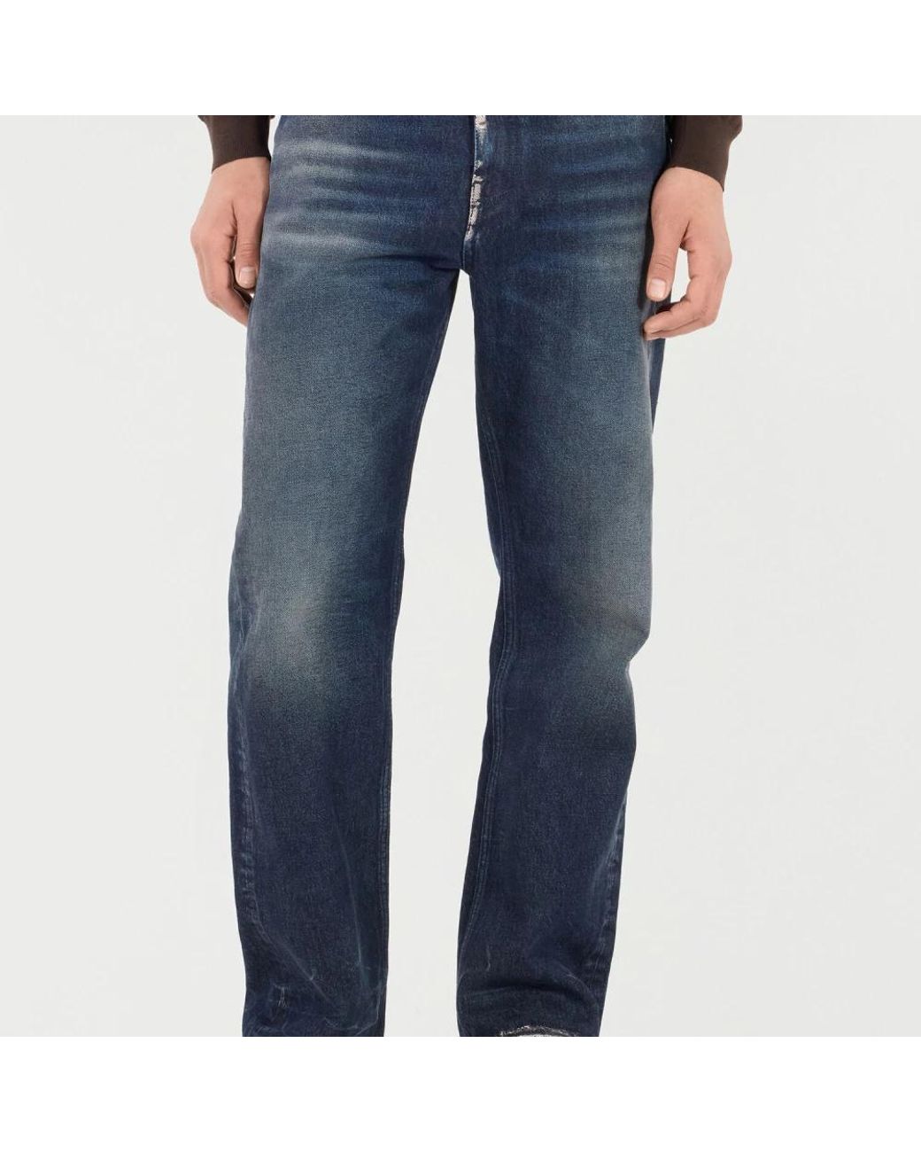 Roberto Cavalli Blue Straight Jeans for men