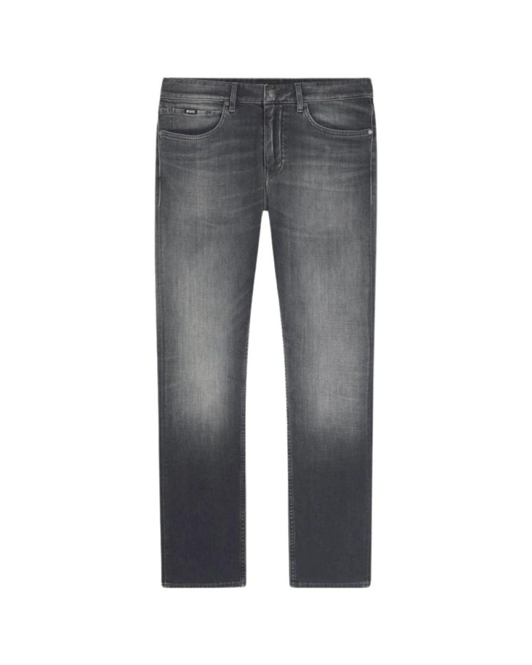 Boss Gray Slim Fit Jeans for men