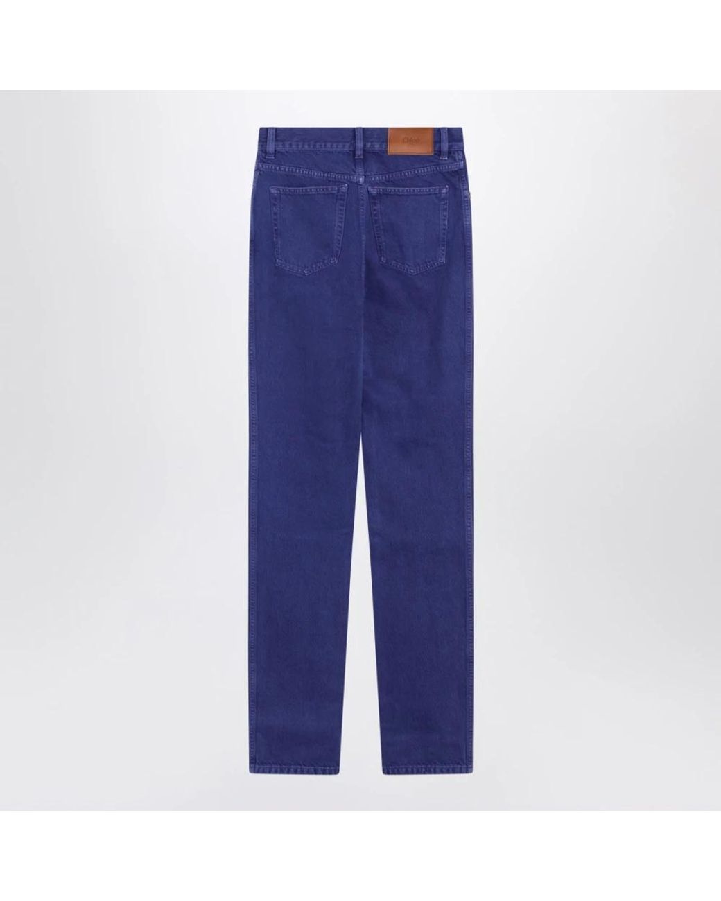 Straight Jeans Chloé de color Blue
