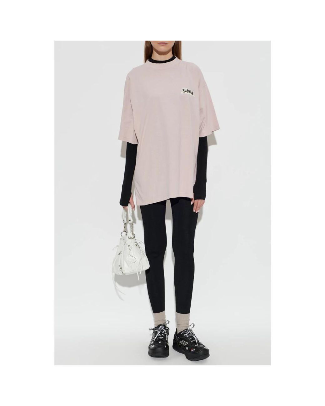 Balenciaga Pink T-Shirts