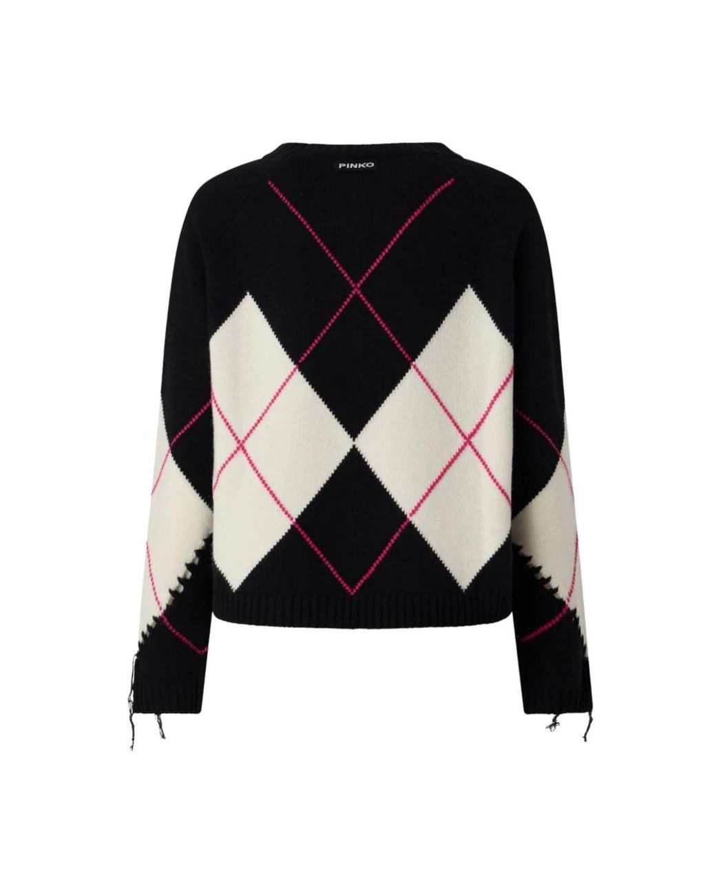 Pinko Black Round-Neck Knitwear