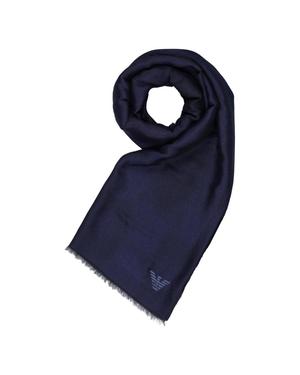 Armani Winter Sjaals in het Blue voor heren