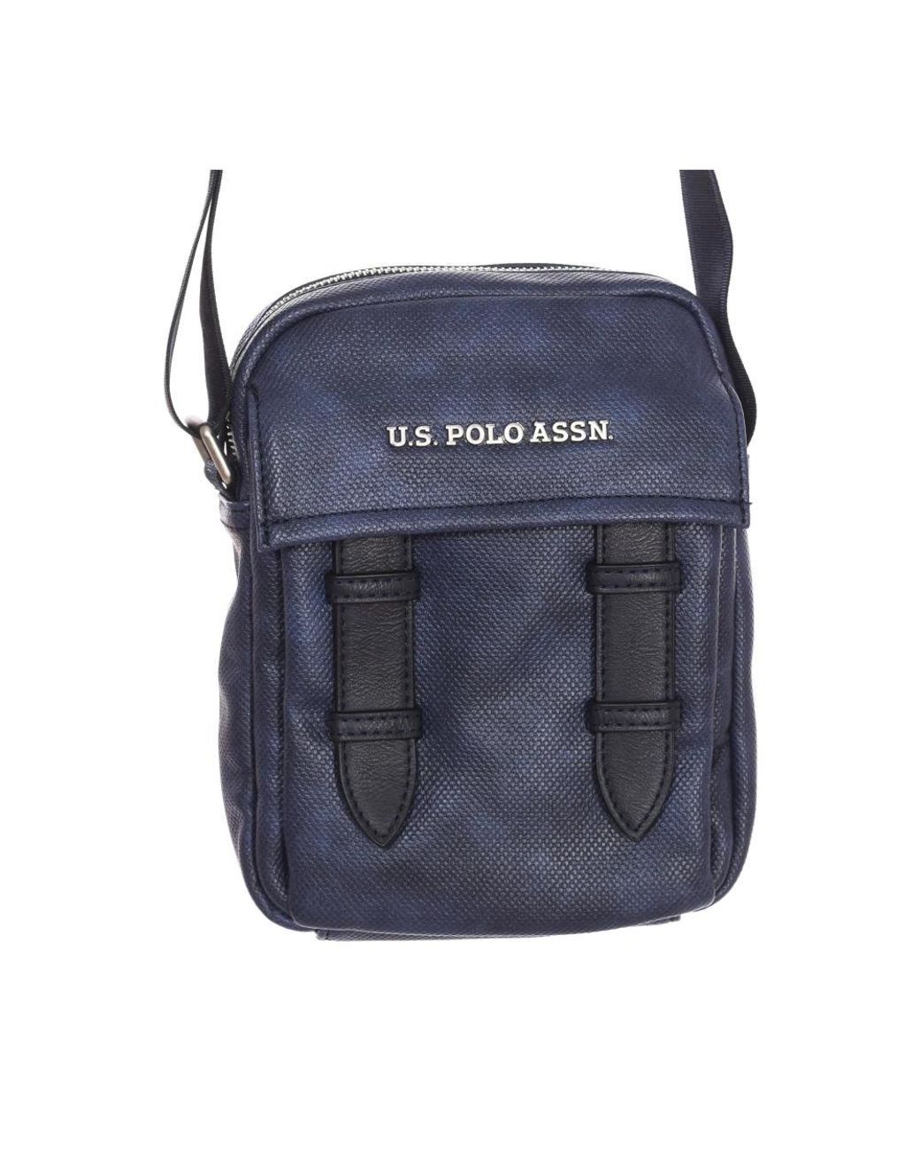 U.S. POLO ASSN. Blue Cross Body Messenger for men