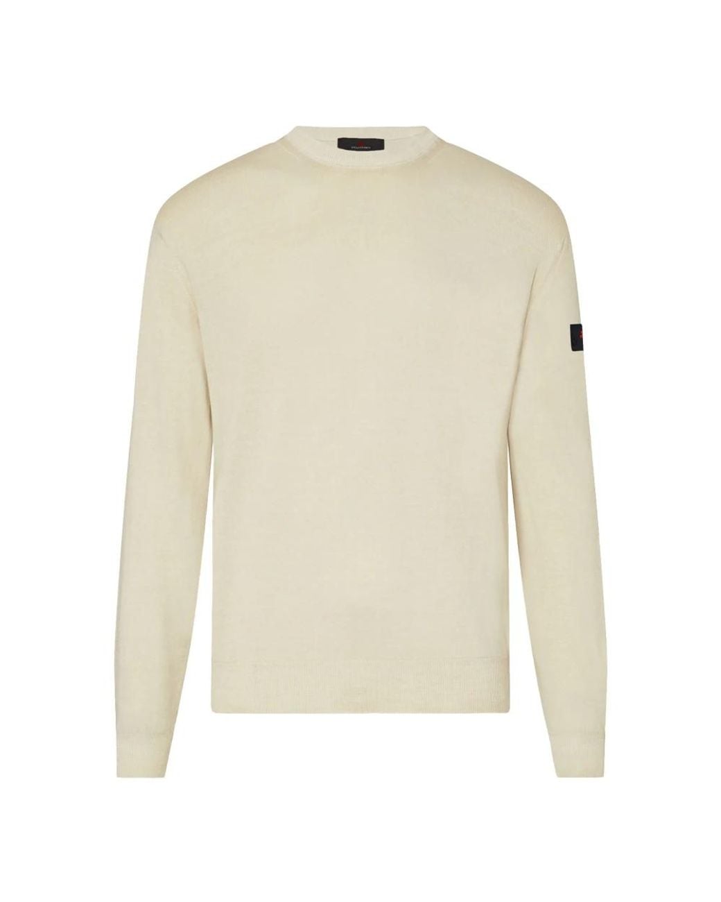 Peuterey White Round-Neck Knitwear for men