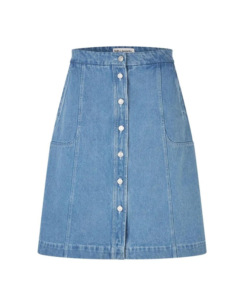 Lolly's Laundry Denim Rokken in het Blue