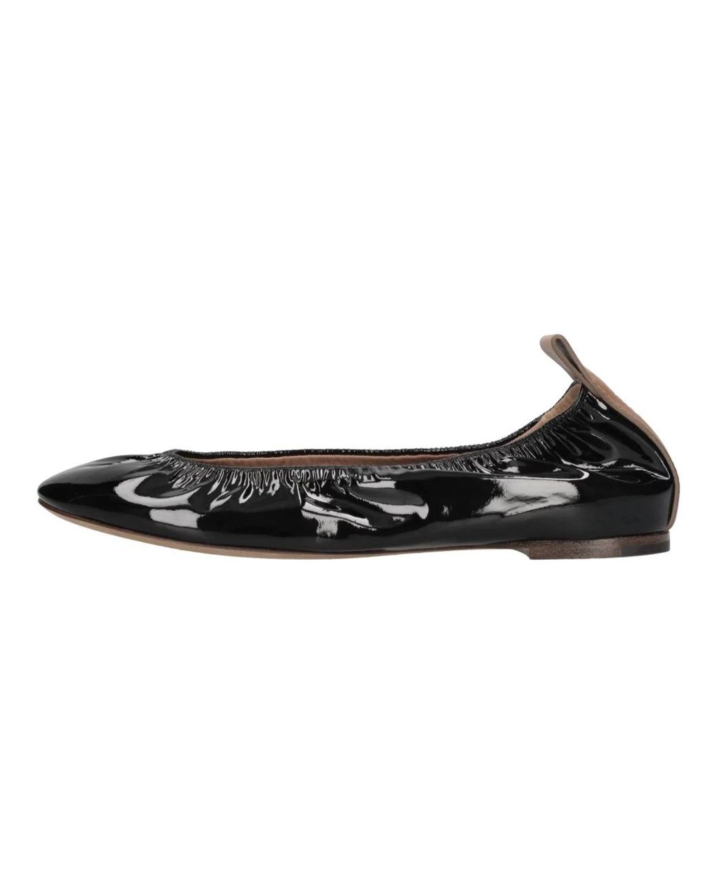 Lanvin Schoenen ,Zwart ,Platte Schoenen Zwart in het Black