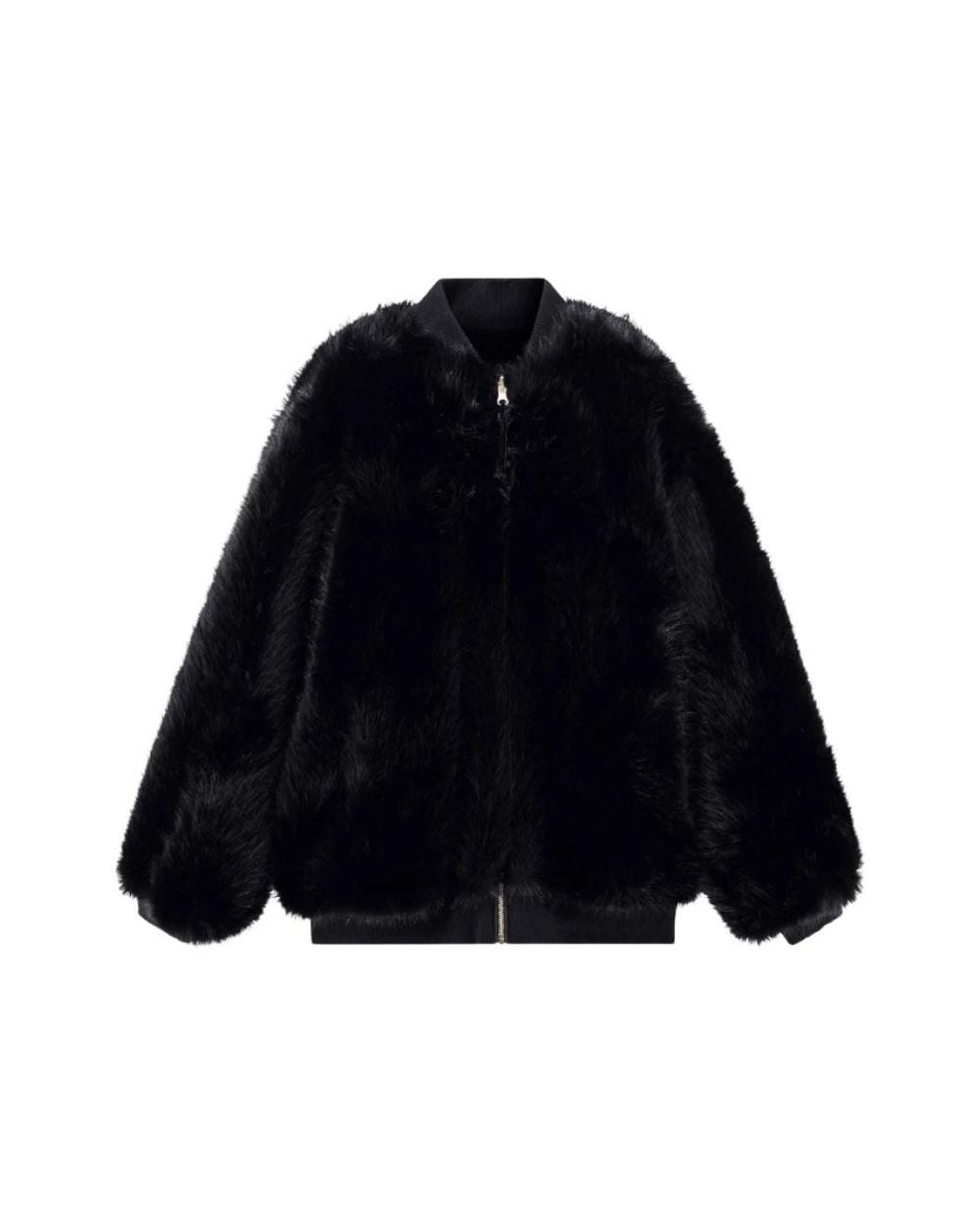 ARMANI EXCHANGE Blue Faux Fur & Shearling Jackets