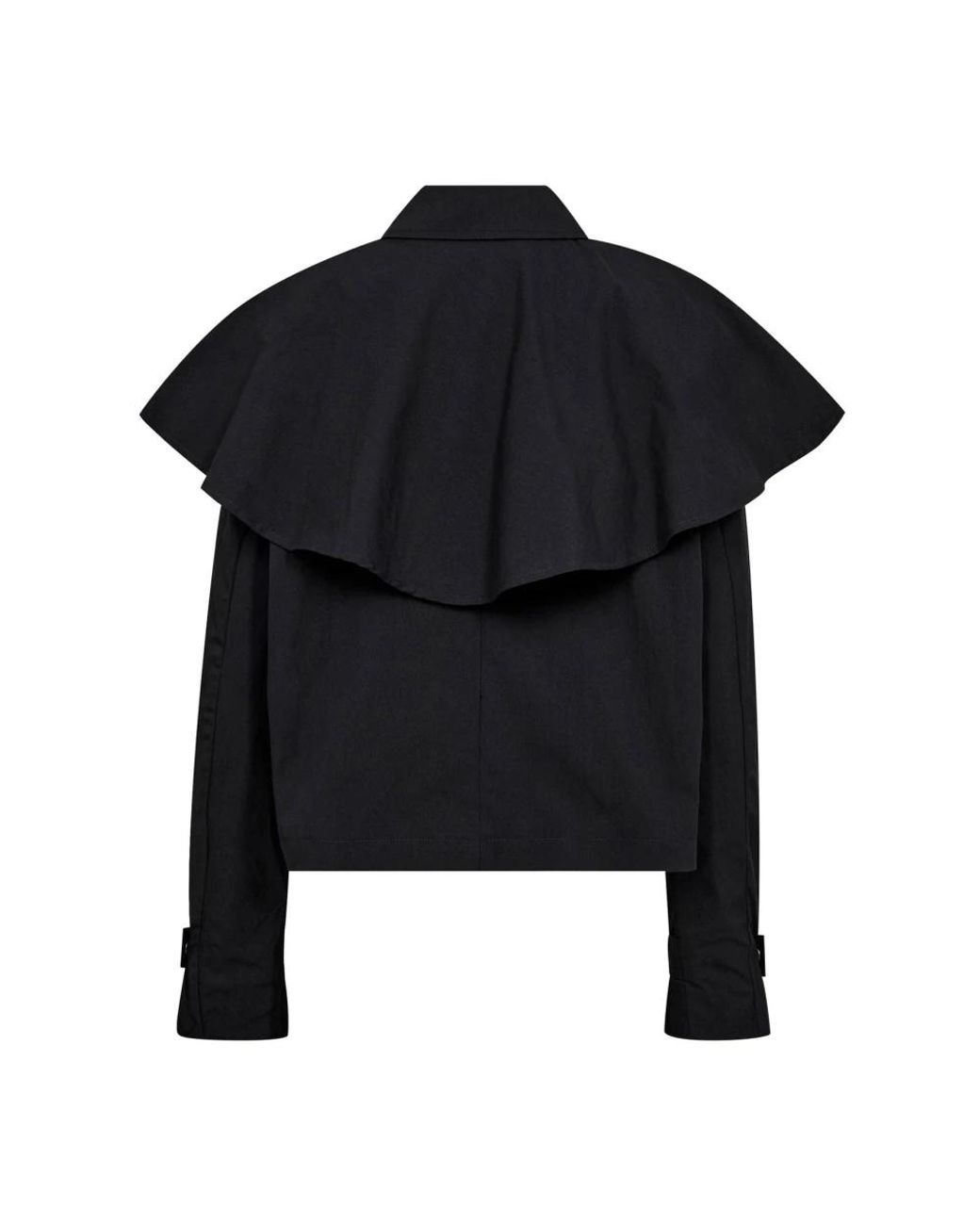 Light Jackets co'couture de color Black