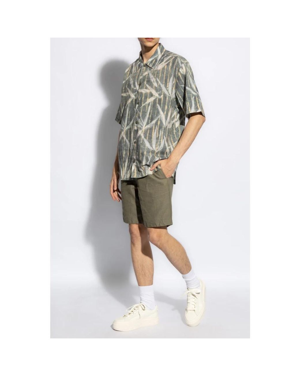 Casual Shorts Samsøe & Samsøe de hombre de color Green